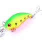 4x 7.5cm Popper Crank Bait Fishing Lure Lures Surface Tackle Saltwater