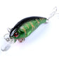 4x 7.5cm Popper Crank Bait Fishing Lure Lures Surface Tackle Saltwater