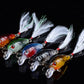 5x 4.5cm Popper Crank Bait Fishing Lure Lures Surface Tackle Saltwater