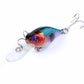 6x 6cm Popper Crank Bait Fishing Lure Lures Surface Tackle Saltwater