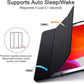 IPad 10.2 2019 7th Pencil Holder Slim Smart TPU Soft Edge Case Black