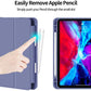 iPad Pro 11 Inch 2020 Soft Tpu Smart Premium Case Auto Sleep Wake Stand Cover Pencil holder Purple