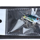 6x 4.5cm Popper Crank Bait Fishing Lure Lures Surface Tackle Saltwater