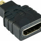 Micro HDMI Male TO HDMI Female Adapter convertor