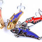 4X 8g Fishing Switchblade Blade VIBE VIB Metal Lures 50mm