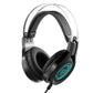Gaming Headset Adjustment Headband Leather Earmuffs Omnidirectional Microphone