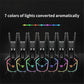 7.1 Surround RGB Gaming Headset Automatic Adjustment Headband Rainbow Light