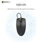 Wired Optical Mouse Computer PC Laptop Mac USB 2.0 Plug and Play