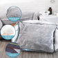 Sofa-Style Dog Bed Waterproof Washable Soft High Back Comfy Sleeping Kennel M