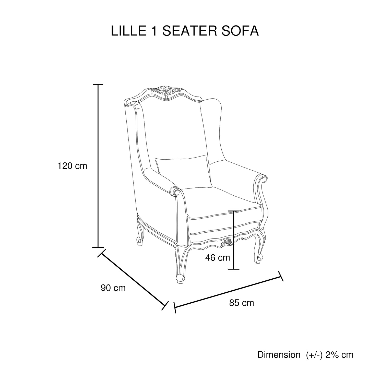 3SWing Chair Linen Fabric Oak Wood White Washed Finish Rolled Armrest +2S+1X Wing Chair Oak Wood White Washed Finish Rolled Armrest Linen Sofa Fabric