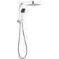 2-in-1 Massage Hand Shower & Head Tap Bathroom Mixer