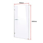 900 x 2000mm Frameless 10mm Safety Glass Shower Screen