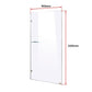 900 x 2100mm Frameless 10mm Safety Glass Shower Screen