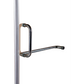 90 x 200cm Wall to Wall Frameless Shower Screen 10mm Glass By Della Francesca