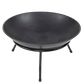 Iron Fire Bowl Traditional Log Fire Pit Outdoor Heating Camp Site Barbecue
