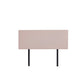 Linen Fabric Double Bed Deluxe Headboard Bedhead - Pale Pink