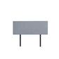 Linen Fabric Queen Bed Deluxe Headboard Bedhead - Berlin Blue