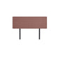 Linen Fabric King Bed Deluxe Headboard Bedhead - Pearl Copper Brown