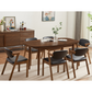 Pierre Walnut 160cm Dining Table
