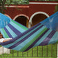 Mayan Legacy Single Size Cotton Mexican Hammock in Oceanica Colour