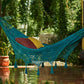 Mayan Legacy King Size Deluxe Outdoor Cotton Mexican Hammock in Bondi Colour