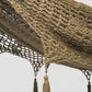 Mayan Legacy Queen Size Deluxe Outdoor Cotton Mexican Hammock in Cedar Colour