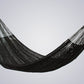 Mayan Legacy King Size Outdoor Cotton Mexican Hammock in Black Colour