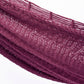 Mayan Legacy King Size Outdoor Cotton Mexican Hammock in Maroon Colour