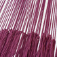 Mayan Legacy King Size Outdoor Cotton Mexican Hammock in Maroon Colour