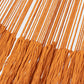 Mayan Legacy King Size Outdoor Cotton Mexican Hammock in Orange  Colour