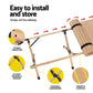 Gardeon Outdoor Furniture Picnic Table and Chairs Camping Wooden Egg Roll Portable Desk